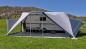 Preview: Leichtes Campingvorzelt Futura mit Aluminiumgestänge