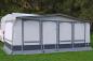 Preview: Komplettaufbau Grömitz Dauerstandvorzelt 300 cm auf Campingplatz – luxuriös, stabil und geräumig