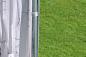 Preview: Stabiles 25 mm Stahlgestänge des Texel 240 cm tiefen Dauerstandvorzelts