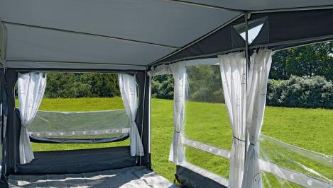 Bozen Reise‑ und Saisonvorzelt – 240 cm Tiefe für flexible Campingfreiheit