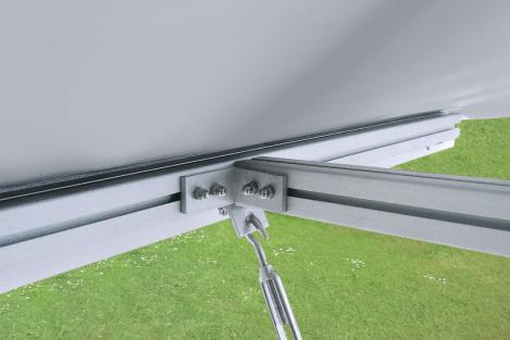 Wohnwagenschutzdach Sölden Double