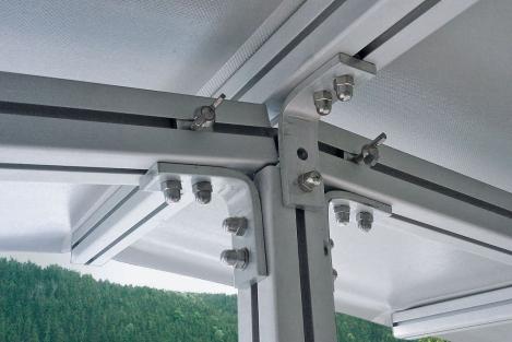 Wohnwagenschutzdach Sölden Double
