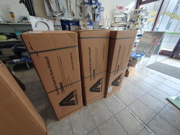 Hahn Zelte - Bern 2.0 250 cm Tief Freistehendes Dauerstandvorzelt - Kopie