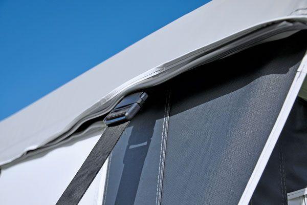 Transporttaschen Finnland Vorzelt, kompaktes Packmaß für Caravan­garage          ChatGPT fragen