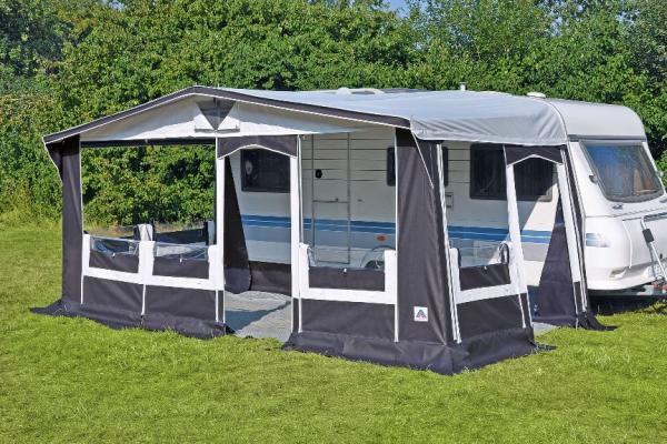 Grönland Dauerstandvorzelt 280 cm Tief  – Premiumqualität für kompromisslosen Ganzjahresschutz