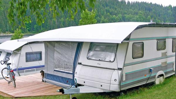 Wohnwagenschutzdach Sölden Double