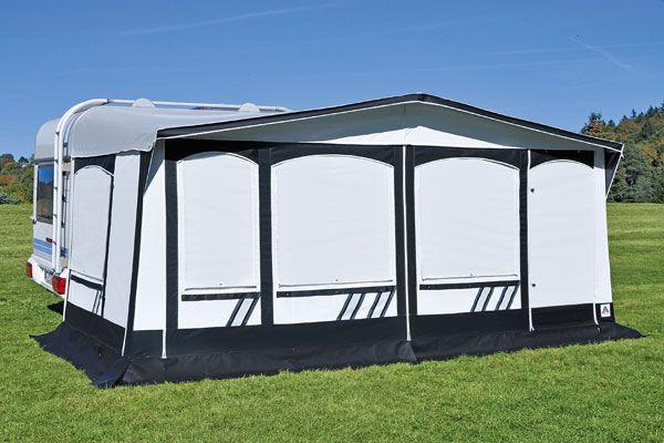 Texel Campingvorzelt mit Reißverschluss-Klappen und Belüftung