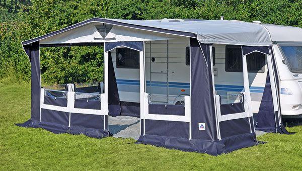 Island Plus 240 cm Tief Dauerstandvorzelt - Premium-Vorzelt für Ganzjahres-Camping