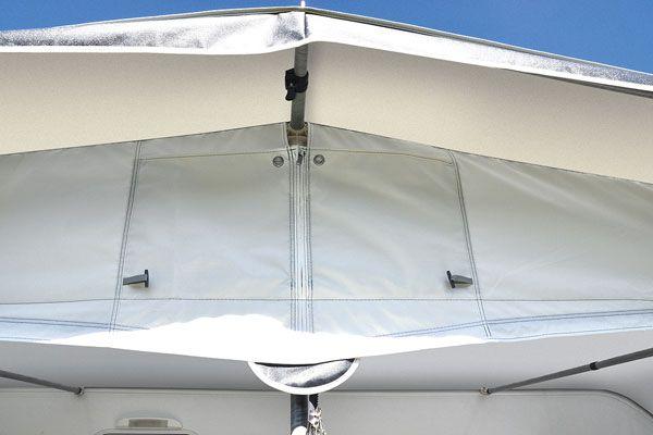 Flexibles und stabiles Medulin Reisevorzelt von Hahn Zelte